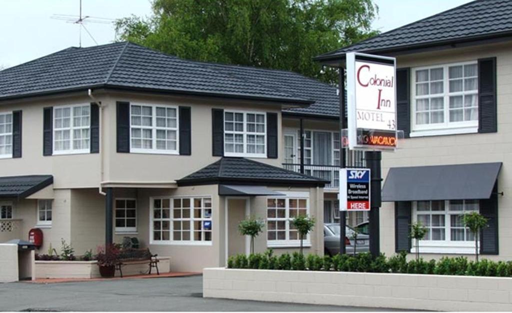 Colonial Inn Motel Christchurch Kültér fotó