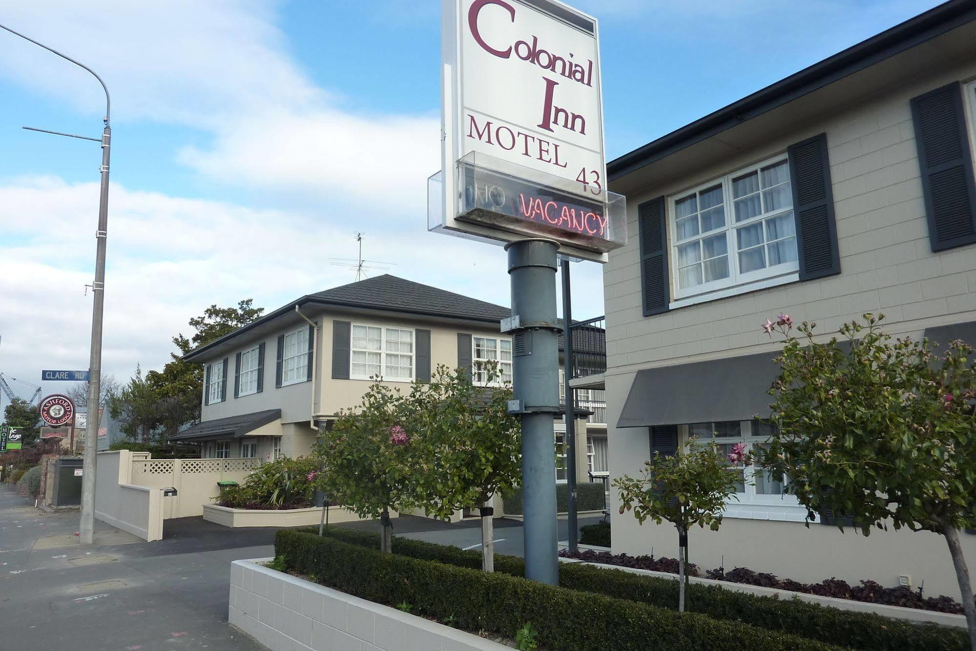 Colonial Inn Motel Christchurch Kültér fotó